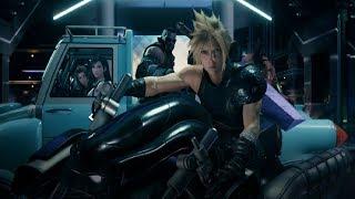 Final Fantasy VII Remake PS4 Iconic Crazy Motorcycle Chase Scene IN HIGH DEFINITION HD 1080p