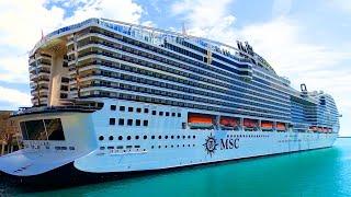 MSC WORLD EUROPA - ship tour - WORLD PROMENADE Deck 8 - All Venues