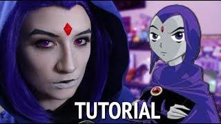 RAVEN MAKEUP TUTORIAL Teen Titans