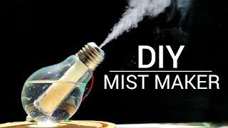 how to make humidifier at home  DIY ultrasonic mist maker