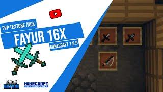 Fayur 16x 1.8.9 PvP Texture Pack  Top 1.8.9 PvP Bedwars Texture Pack