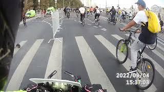 Велофестивальbike parade велопарад Москва 04.09.2022