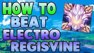 How to EASILY Beat Electro Regisvine in Genshin Impact - Free to Play Friendly