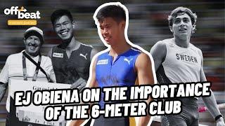 EJ Obiena is the 1st EVER Asian 6M pole jumper  Project Offbeat Podcast