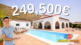 Spanish property in Almeria  4 bedroom villa in Arboleas with a pool  Villa Spectacular - AH13245