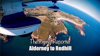 Alderney to Redhill flight - The Flying Reporter - full atc