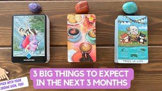 3 Big Things to Expect in The Next 3 Months  Timeless Reading