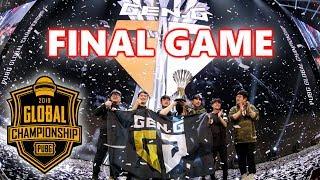 PUBG GLOBAL CHAMPIONSHIP WINNER GEN.G - FINAL GAME - Pio Loki Esth3r & Taemin