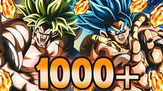 1000+ DRAGON STONES SUMMONS FOR LR GOGETA BLUE AND LR BROLY  Dokkan Battle