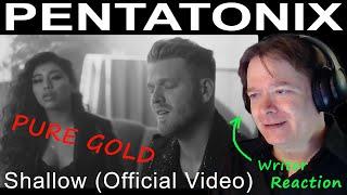 PENTATONIX - Shallow Official Video - ITALIAN WRITER Reaction