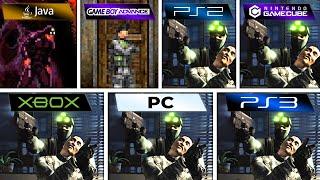 Splinter Cell Pandora Tomorrow 2004 Java vs GBA vs PS2 vs GameCube vs XBOX vs PC vs PS3