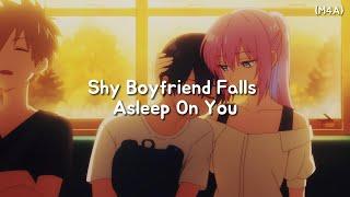 Shy Boyfriend Falls Asleep On You M4A Slightly Nerdy Speaker Cuddles Rambles ASMR RP