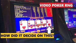 How Does The RNG Work In Video Poker?