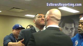 EPIC Chris Arreola NEARLY COMES TO BLOWS WITH FORMER SPARRING PARTNER