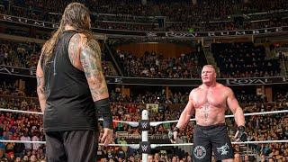 Brock Lesnar meets The Wyatt Family Royal Rumble 2016