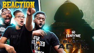 Black Adam - Official First Look Teaser Trailer Reaction  DC FanDome 2021