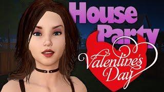ALONE WITH VICKIE - Vickie Vixen Valentine Good Ending - House Party