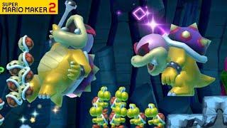 SUPER MARIO MAKER 2 - KOOPALINGS BOSS RUSH & FIGHT LEVEL STAGES Nintendo Switch