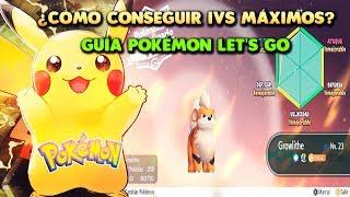 HAZTE CON EL POKEMON PERFECTO MÁXIMOS IVS Y COMPETITIVO  Guía POKEMON LETS GO PIKACHU & EEVEE