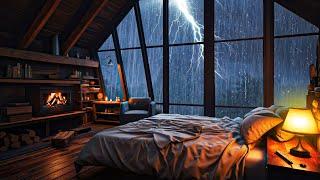 Regengeräusche zum einschlafen – Starker Regen und Gewitter im Wald - Rain Sounds for Sleeping #41