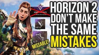 Dont Waste Time & Special Items With These Horizon Forbidden West Tips And Tricks