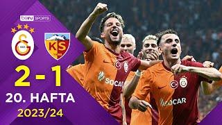 Galatasaray 2-1 Mondihome Kayserispor  20. Hafta - Trendyol Süper Lig 20232024