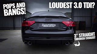 Is this the LOUDEST 3.0 TDI V6 we have ever tuned? GTR SOUNDS