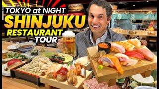 Shinjuku Restaurant Tour Experience  Sushi Wagyu Tempura in Tokyo  ONLY in JAPAN