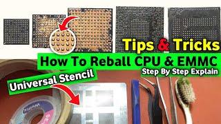How to Reball any IC with Universal Stencil  Reveal होगा खुफिया जानकारी