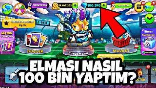 OHA BEDAVA  100 BİN ELMAS SENDE YAPABİLİRSİN ÇOK BASİT KAFA TOPU 2  HEAD BALL 2 