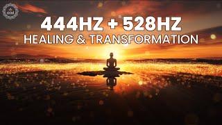 444Hz + 528Hz  The Miraculous Benefits of Cosmic Entanglement  Healing and Transformation