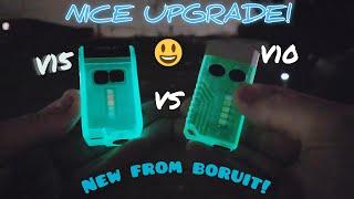 NEW BORUIT V15 1200 LUMEN FLASHLIGHT IS IT BETTER THAN THE V10? UPGRADED  MUST SEE EDC 