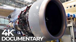 Giant Aircraft Manufacturing an Airbus A350  Mega Manufacturing  Free Documentary