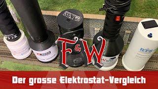 F&W100 Der große Elektrostat-Vergleich #die3flockatis Gras-MasterGreenkeeperbFlockStatic King