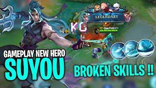 Gameplay New Hero Suyou Broken Skills - Advance Server - Mobile Legends Bang Bang