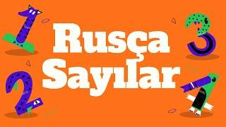 Rusça Sayılar  Числа на Русском 1DEN 10A KADAR #RusçaSayılar #RusçaÖğreniyorum