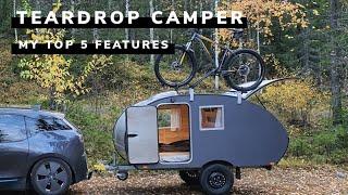 Teardrop Camper Top 5 Features