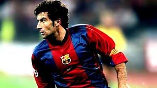 Luis Figo ● Incredible Dribbling Skills ► Fc Barcelona