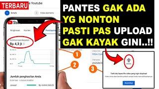 Cara Upload Video Ke YouTube Biar Banyak Yang Nonton Dan Dapat Uang 2024