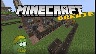 ANDESITE GENERATOR Minecraft Create Tutorial