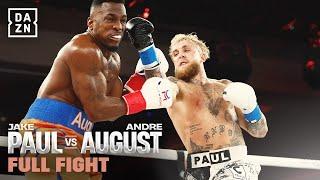 HUGE KO  Jake Paul vs. Andre August Full Fight
