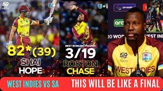 West Indies vs SA will be a Match for the Ages