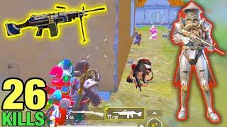 M249 IS OVERPOWERED  Playing with FURNACE MAN SET  TACAZ PUBG MOBILE