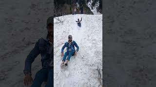 Thrilling Adventure Sliding on Ice in Arang Kel  Unforgettable Fun