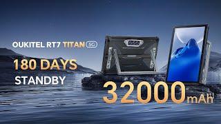 OUKITEL RT7 Titan- Worlds First 5G Rugged Tablet with Worlds Biggest Battery Capacity32000mAh