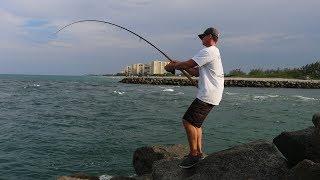 Best Snook Fishing Spots REVEALED???? Juno Pier Snook Fishing