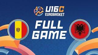 Group Phase  Moldova v Albania  Full Basketball Game  FIBA U16 EuroBasket 2024 Division C