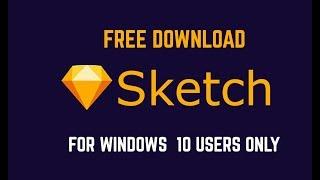 Download sketch App  For windows  Available only for windows 10 users