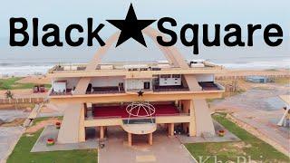 Independence Arch - Black Star Square  Landmarks 4K  Aerial Ghana