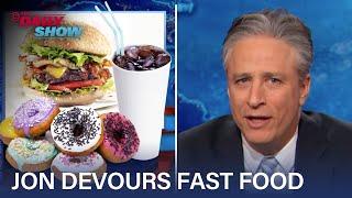 Jon Stewart Devours the Fast-Food Industry  The Daily Show